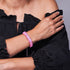 Pink | Silver | Double Mermaid Glass Bracelet